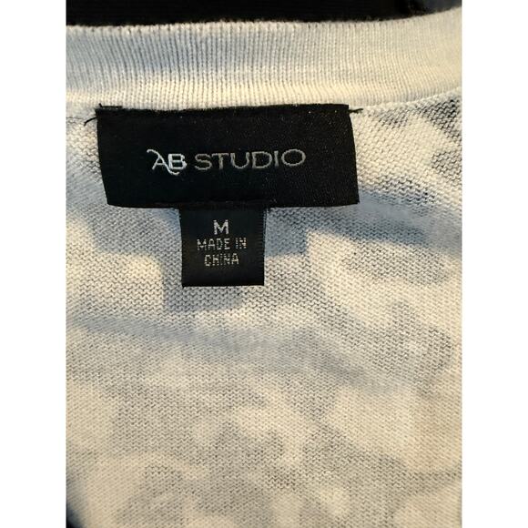 AB Studio Floral print sweater cardigan - Picture 5 of 6